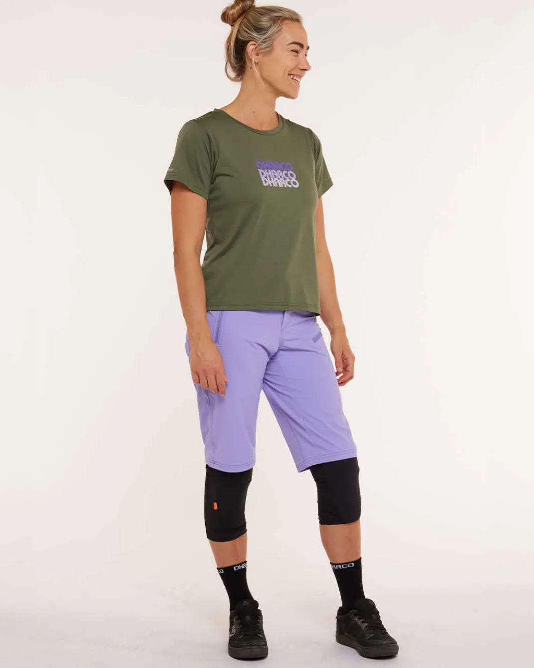 Womens Short Sleeve Tech Tee | Garigal Green
