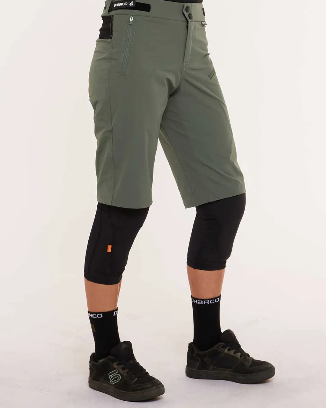 Womens Gravity Shorts | Gorilla Green