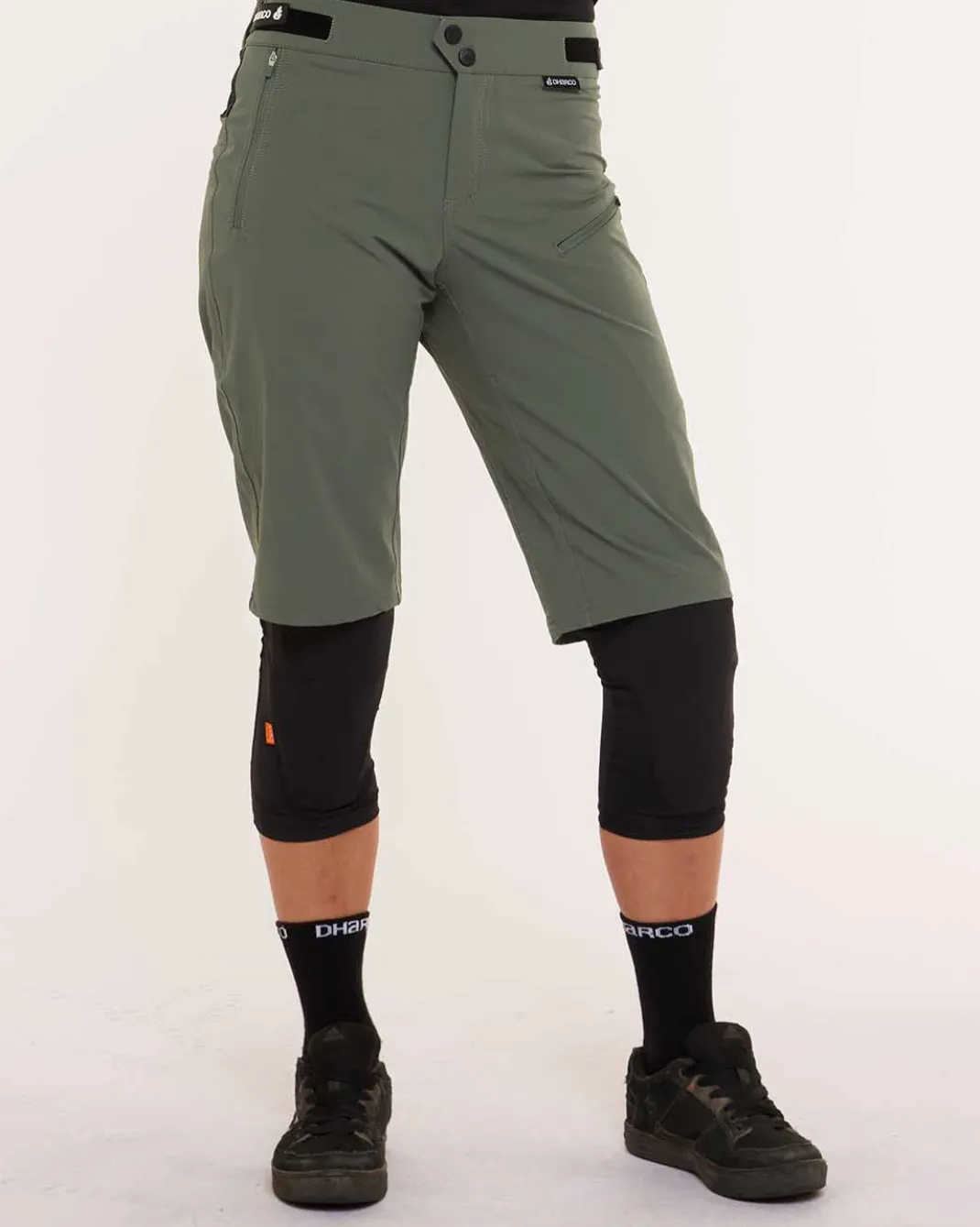 Womens Gravity Shorts | Gorilla Green