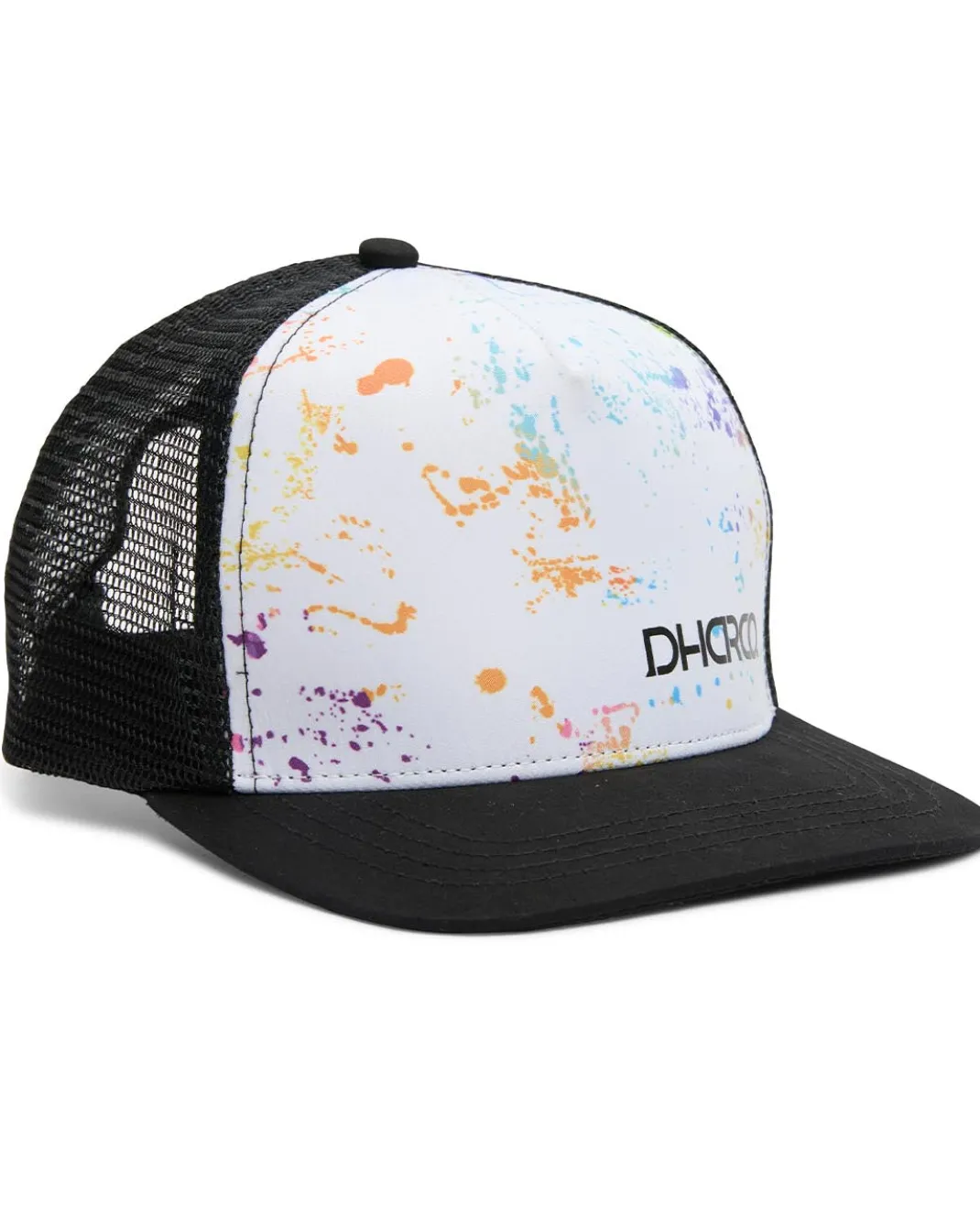 Youth Flat Brim Trucker | Paint Splat