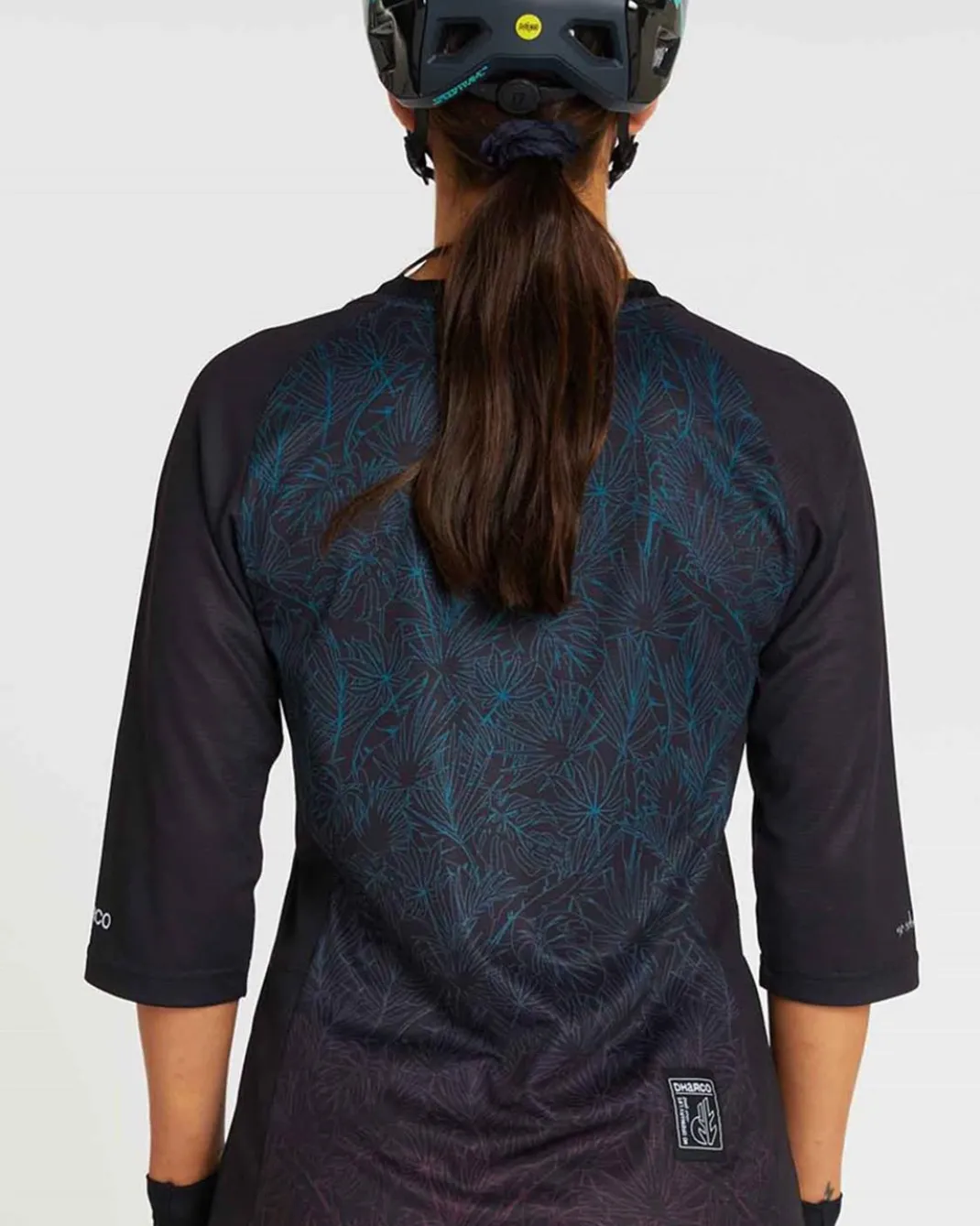 Womens 3/4 Sleeve Jersey | Tropical Fade