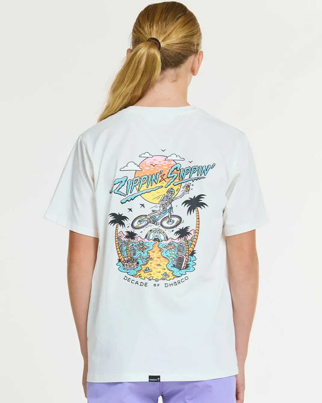 Youth Cotton Tee | Decade of DHaRCO White