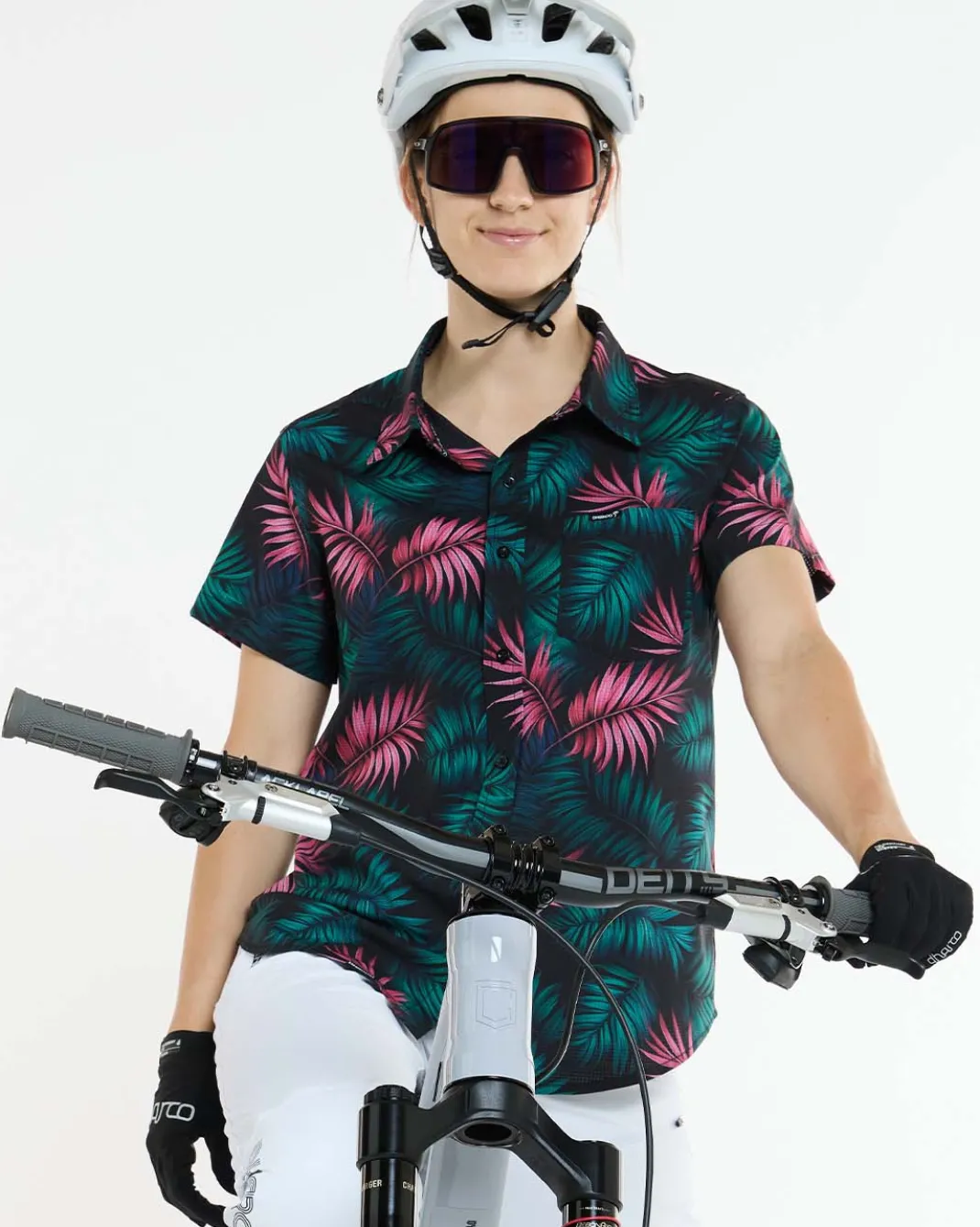 Womens Tech Party Shirt | Dark Fern