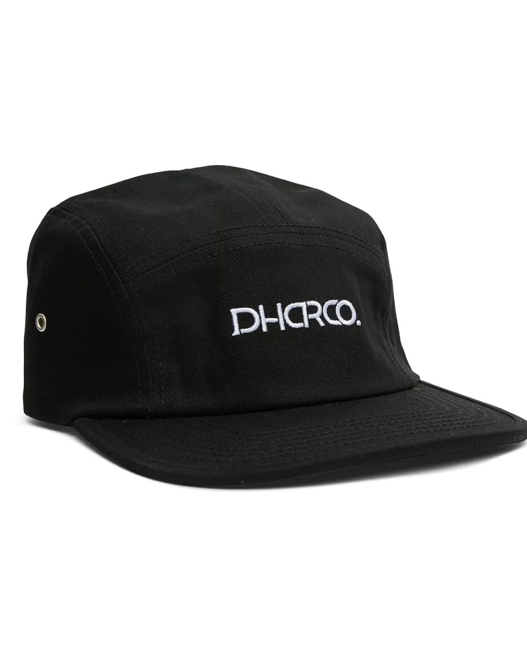 5 Panel Hat | Chain Black
