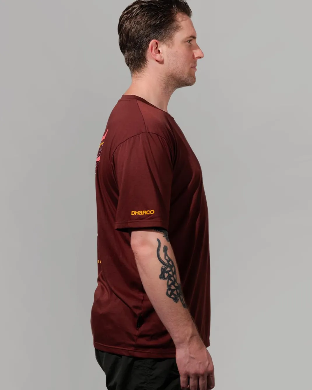 Mens Short Sleeve Tech Tee | It's Sunny X DHaRCO