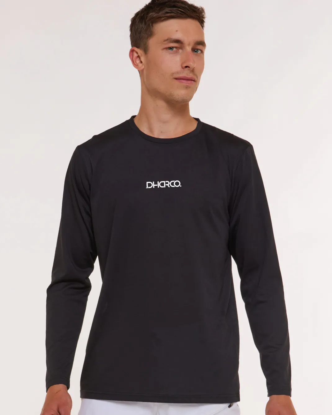 Mens Long Sleeve Tech Tee | Stealth