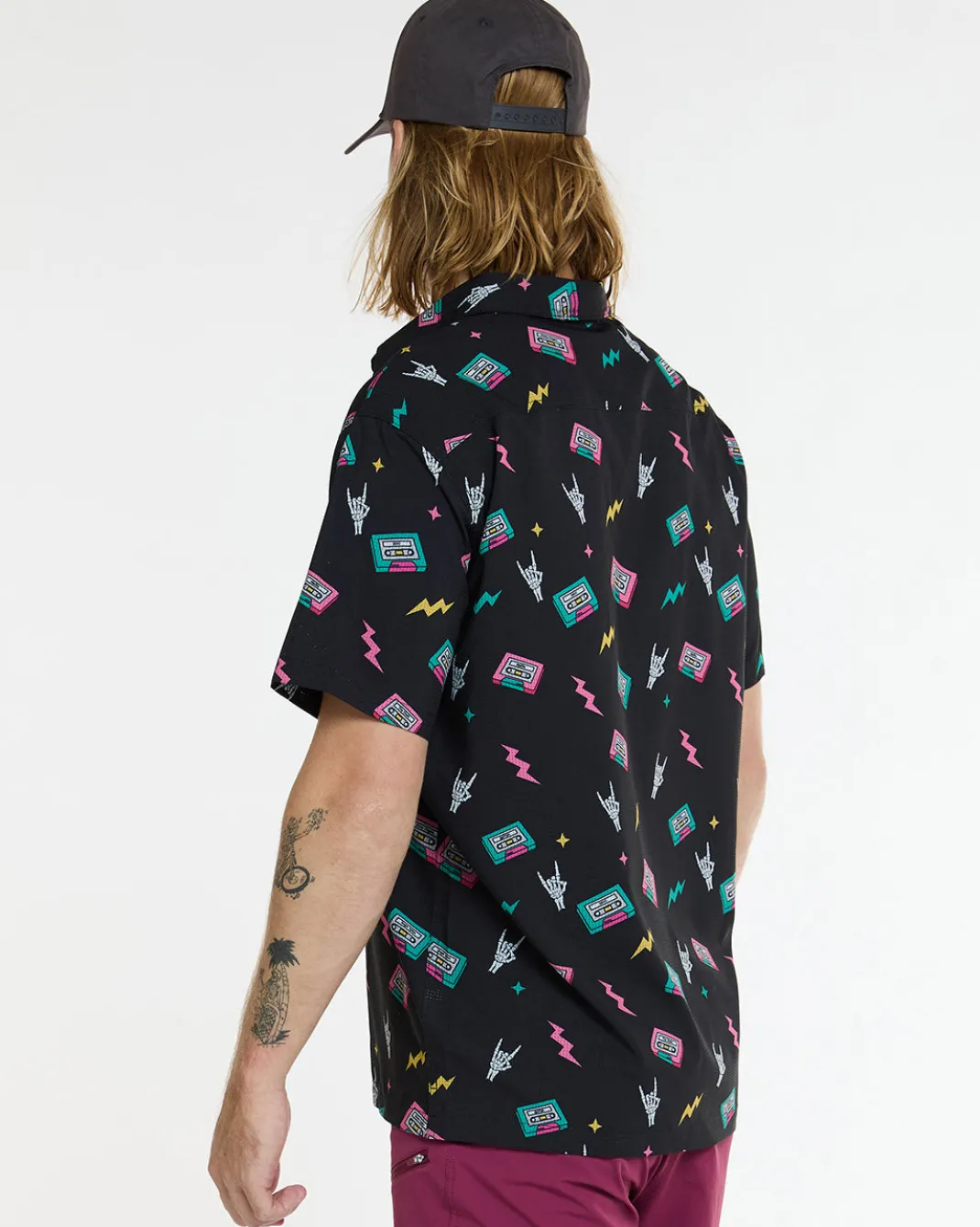 Mens Tech Party Shirt | Mix Tape