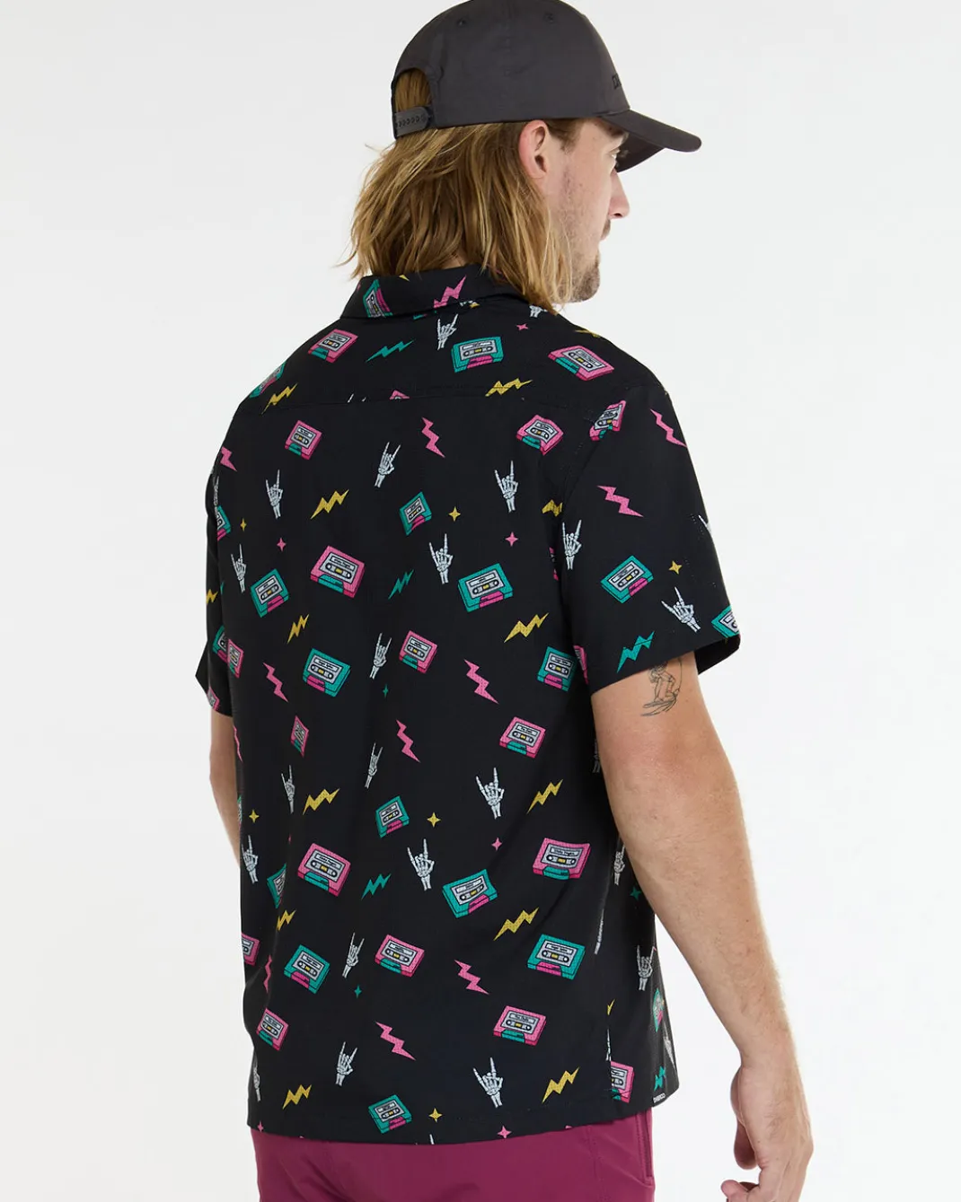 Mens Tech Party Shirt | Mix Tape