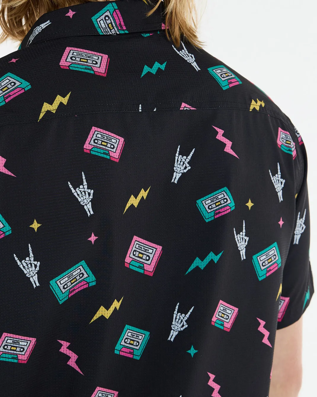 Mens Tech Party Shirt | Mix Tape