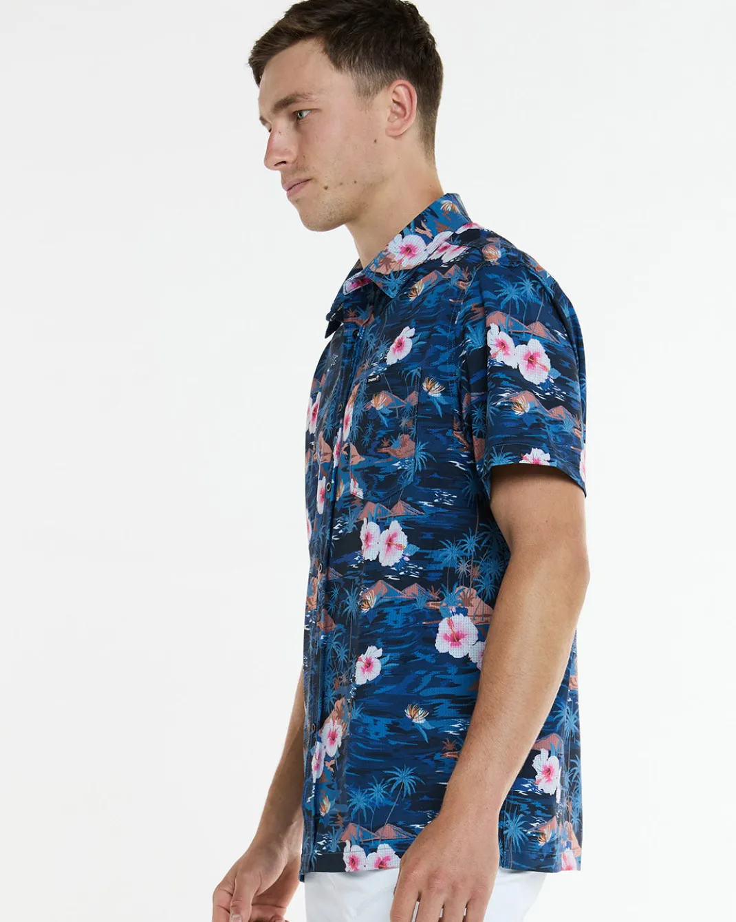 Mens Tech Party Shirt | Oasis