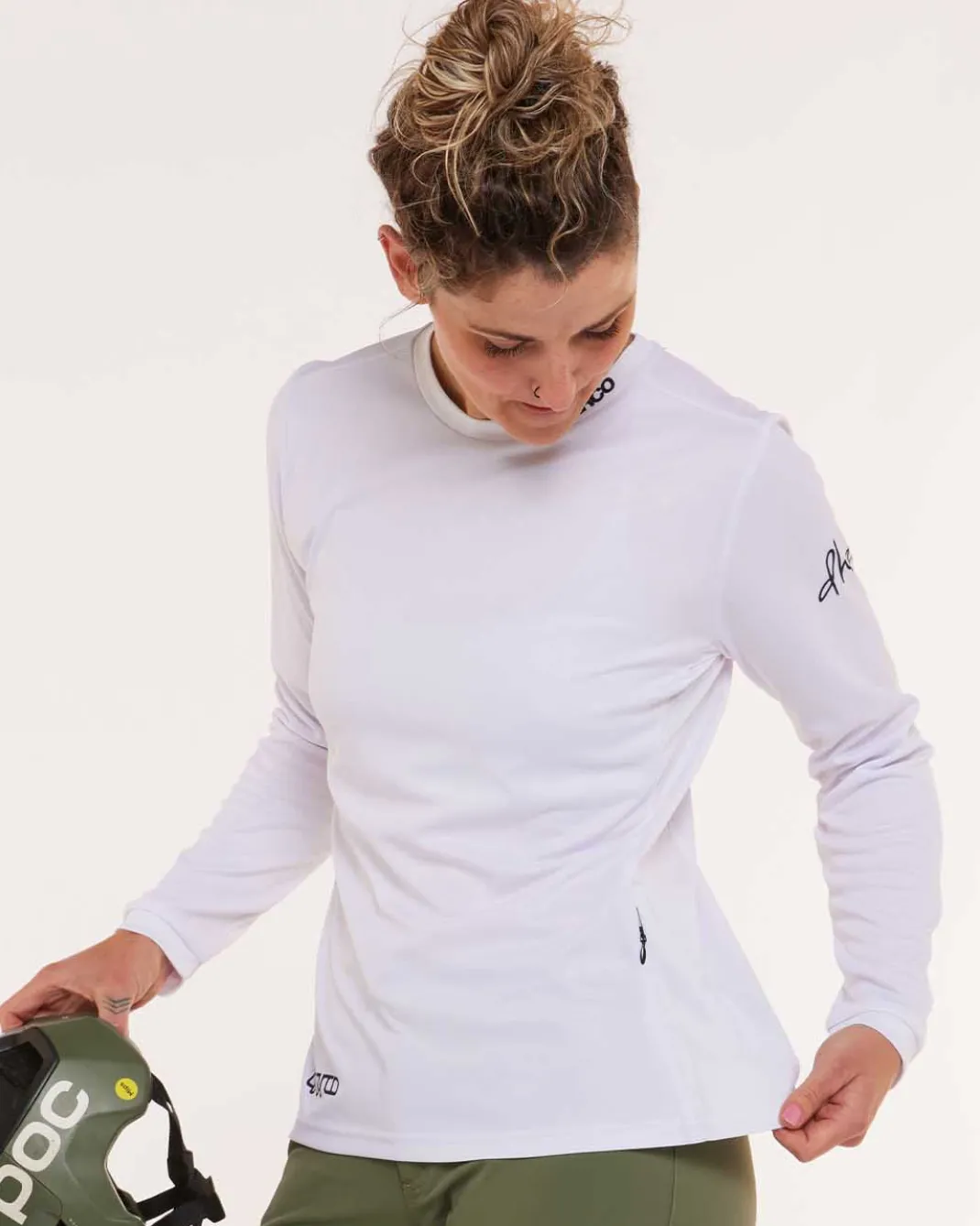 Womens Gravity Jersey | White Out