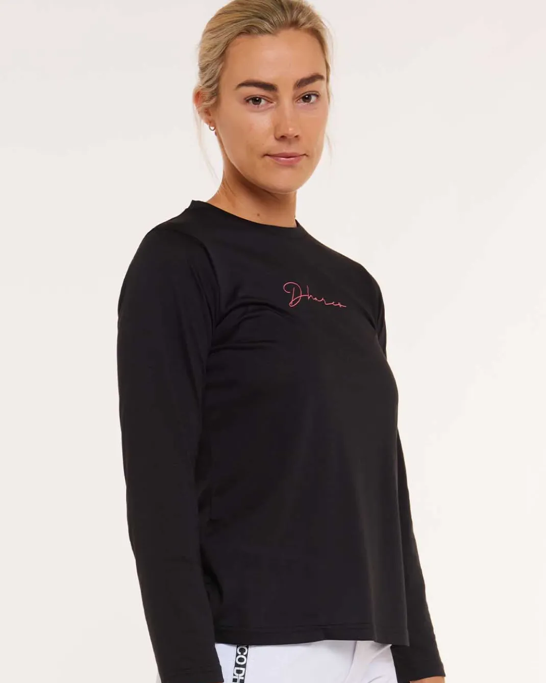 Womens Long Sleeve Tech Tee | Stealth
