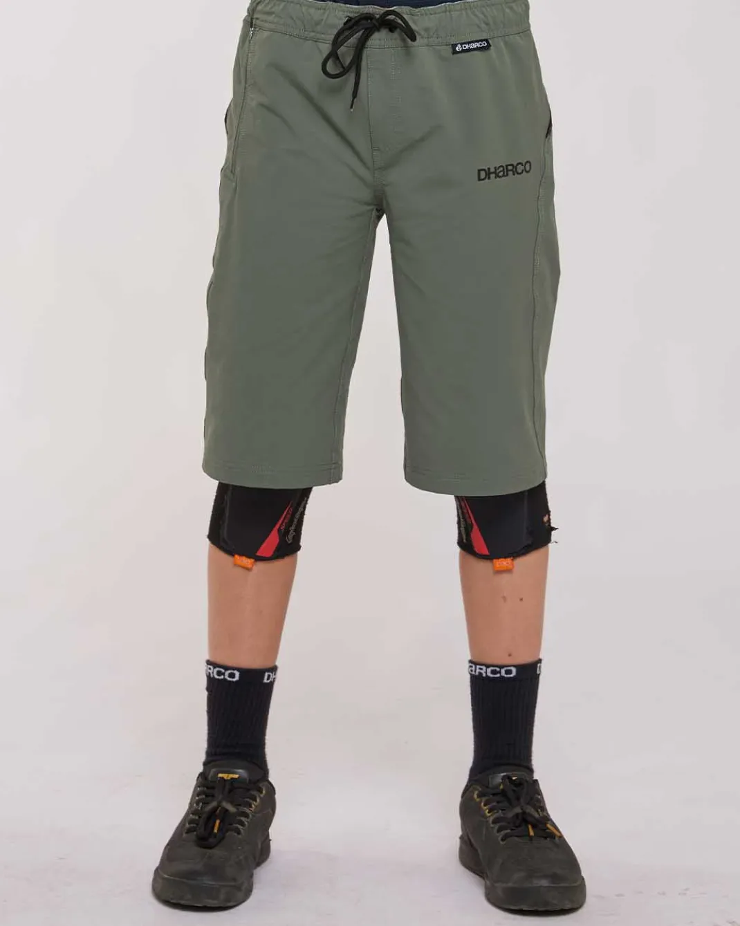 Youth Gravity Shorts | Gorilla Green