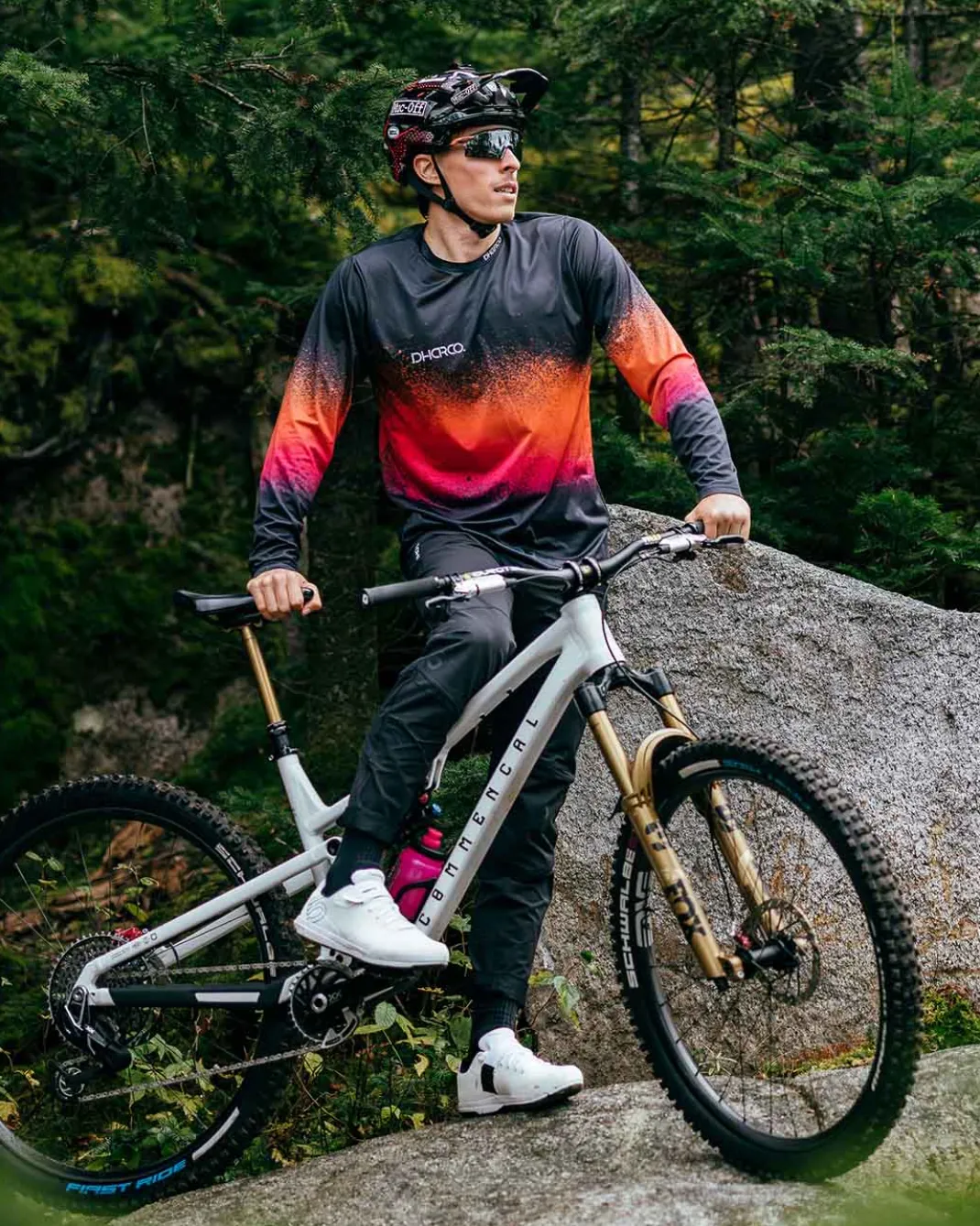 Mens Race Jersey | Black Snake