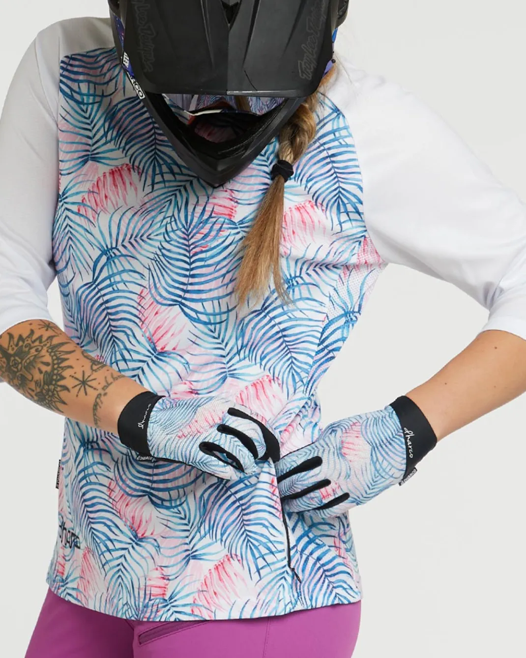 Womens 3/4 Sleeve Jersey | Summer Vibe