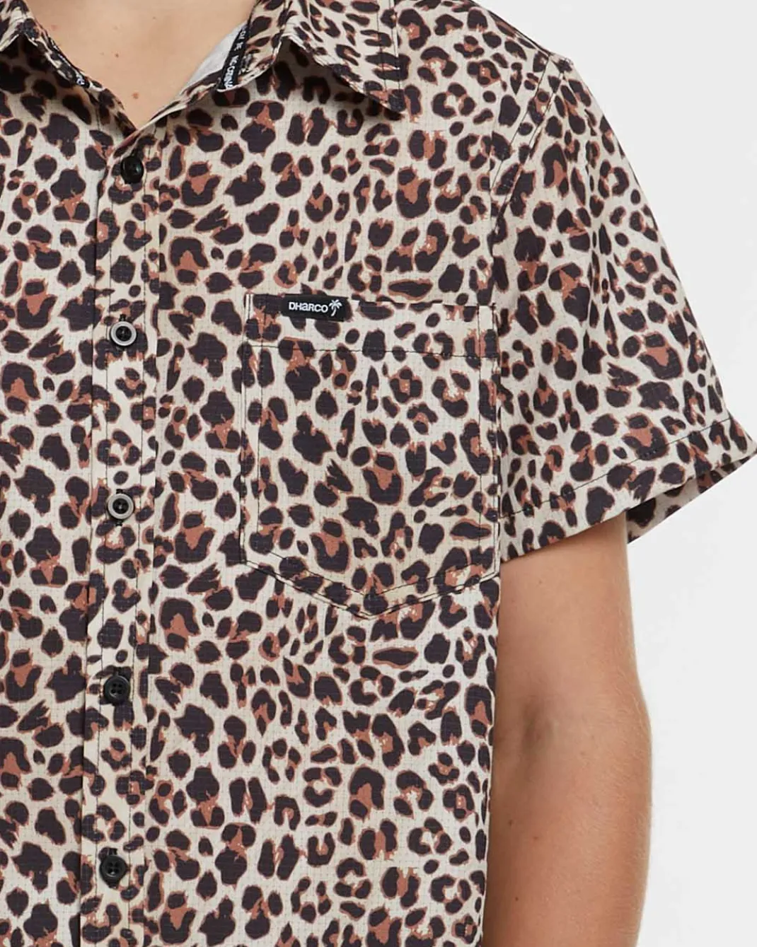 Youth Tech Party Shirt | Leopard